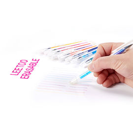 Plumas coloridas borrables sensibles termas del gel de la fricción con tinta no tóxica superior