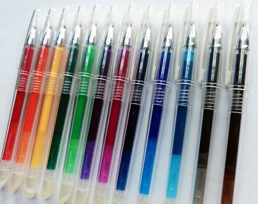 Liso escribiendo a 20 colores la pluma de bola borrable de fricción del gel