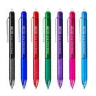 Logo Erasable Ink Pens de encargo 0,5 milímetros de la aguja de escritura lisa del punto