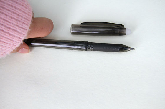 La ganga no prohibe a extremidad Friciton plumas borrables de la tinta con el apretón ergonómico